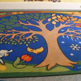 Nursery rug - before