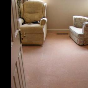 Tv room after cleaning Tv room after cleaning